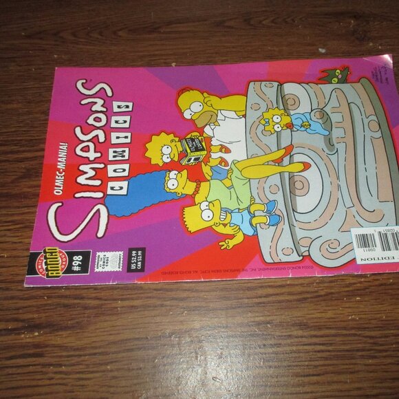Simpsons Comics #98 (2004, Bongo Comics) - Picture 3 of 3